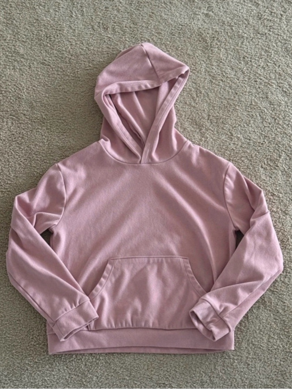 Cat & Jack Girls Pink Pullover Hoodie Sweatshirt Size S 6/7